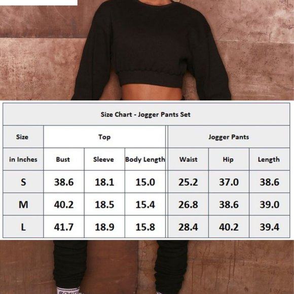 Long Sleeve Crop Top and Shorts Set - Picture 3 of 3